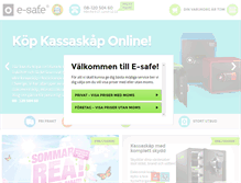 Tablet Screenshot of esafe.se